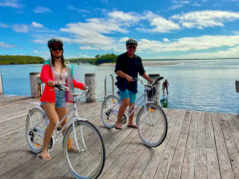 Push bikes at Huskisson