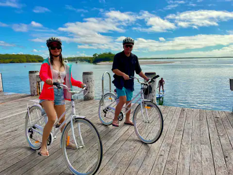 Push bikes at Huskisson